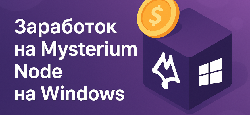 Заработок на Mysterium node